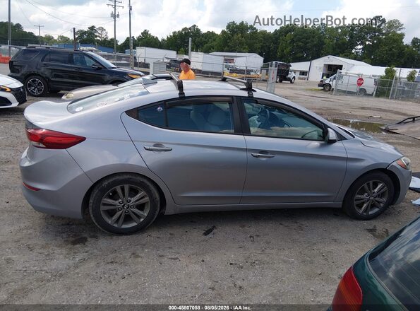 5NPD84LF3HH055980 2017 HYUNDAI ELANTRA Gray Սալոնի հետևի տեսք