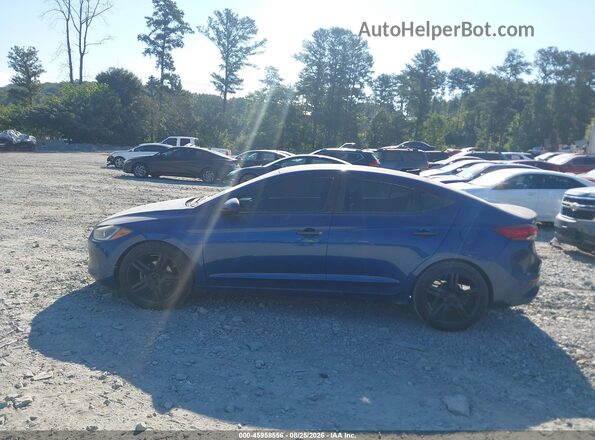 5NPD84LF3HH064517 2017 HYUNDAI ELANTRA Dark Blue Vista interior de 360 grados