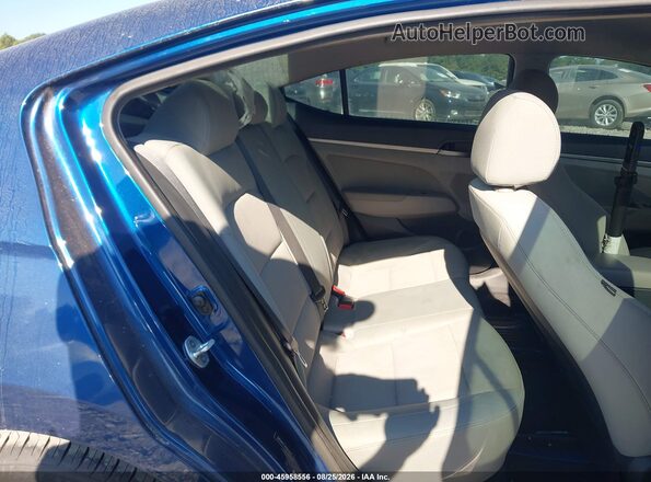 5NPD84LF3HH064517 2017 HYUNDAI ELANTRA Dark Blue Vista de la etiqueta del VIN
