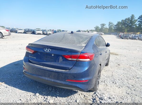5NPD84LF3HH064517 2017 HYUNDAI ELANTRA Dark Blue Trasero derecho