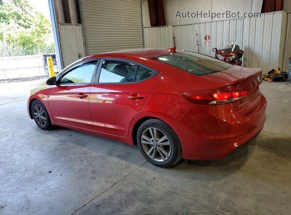 5NPD84LF3HH064825 2017 HYUNDAI ELANTRA Red წინა ხედი