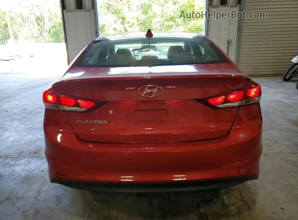 5NPD84LF3HH064825 2017 HYUNDAI ELANTRA Red 