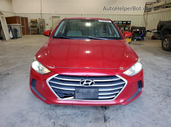 5NPD84LF3HH064825 2017 HYUNDAI ELANTRA Red სალონის 360-გრადუსიანი ხედი