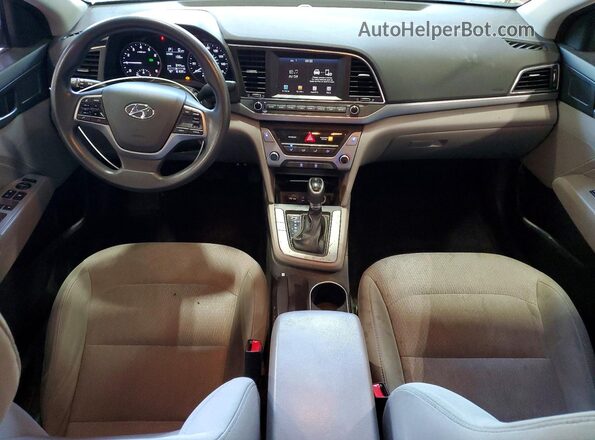 5NPD84LF3HH064825 2017 HYUNDAI ELANTRA Red 