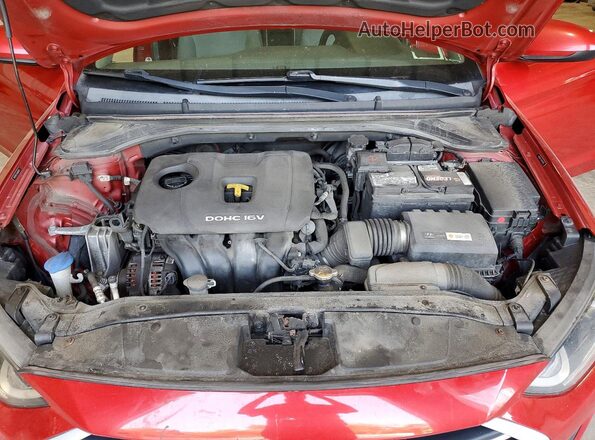 5NPD84LF3HH064825 2017 HYUNDAI ELANTRA Red 