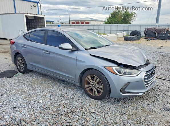 5NPD84LF3HH065912 2017 HYUNDAI ELANTRA Silver Delantero derecho