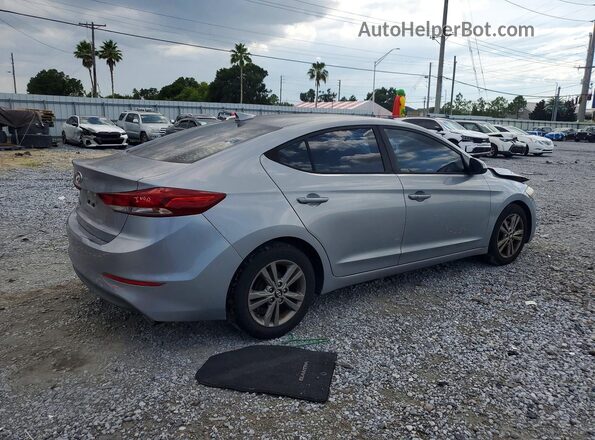 5NPD84LF3HH065912 2017 HYUNDAI ELANTRA Silver Trasero derecho