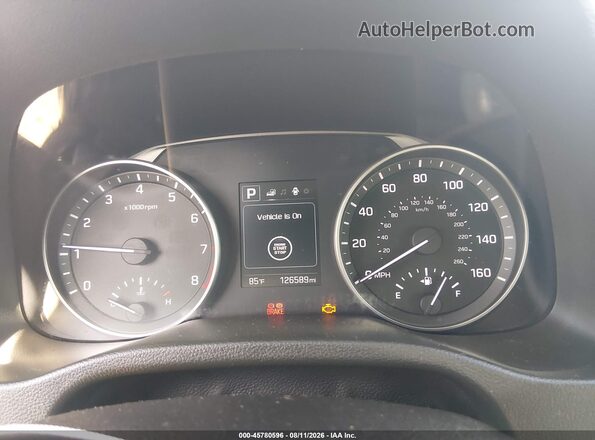 5NPD84LF3HH066803 2017 HYUNDAI ELANTRA Синий Вид задних сидений