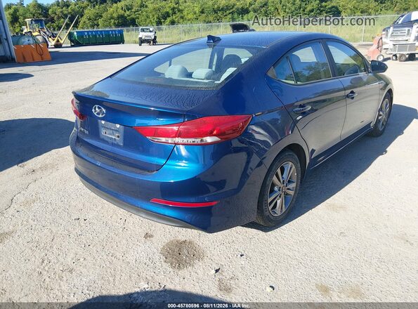 5NPD84LF3HH066803 2017 HYUNDAI ELANTRA Синий Задняя правая четверть