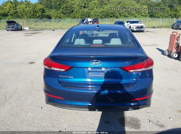 5NPD84LF3HH066803 2017 HYUNDAI ELANTRA Синий 