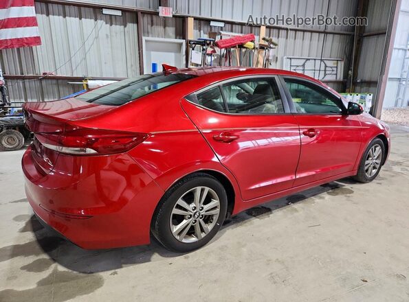 5NPD84LF3HH095587 2017 HYUNDAI ELANTRA Бордовый Задняя правая четверть