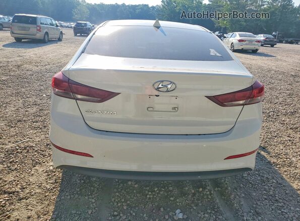 5NPD84LF3HH161863 2017 HYUNDAI ELANTRA White უკანა ხედი