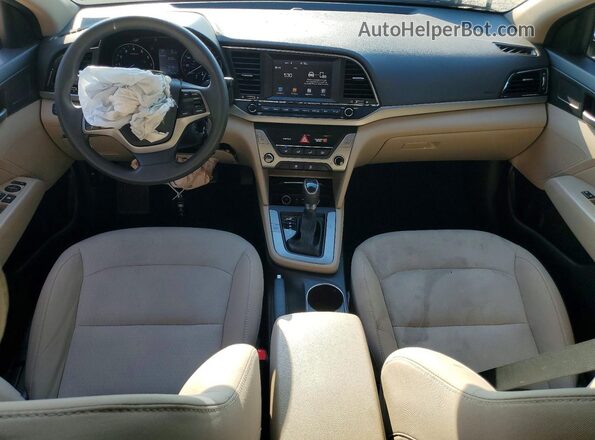 5NPD84LF3HH161863 2017 HYUNDAI ELANTRA White წინა პანელის ხედი