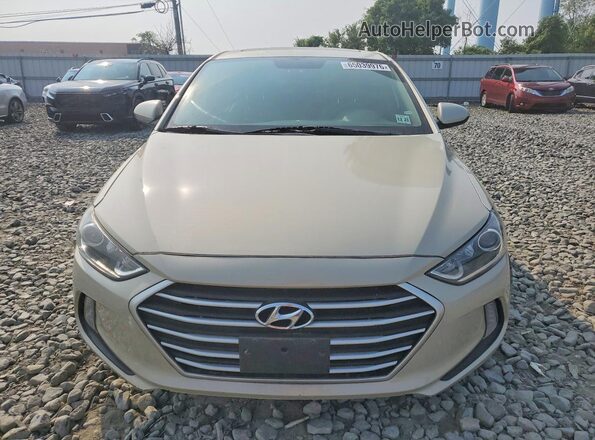 5NPD84LF3HH162026 2017 HYUNDAI ELANTRA Beige Widok z przodu