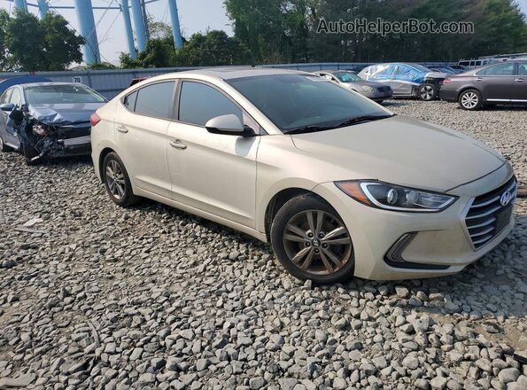 5NPD84LF3HH162026 2017 HYUNDAI ELANTRA Beige Przód prawy