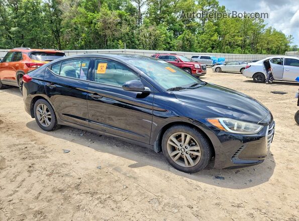 5NPD84LF3HH162477 2017 HYUNDAI ELANTRA Black Front right