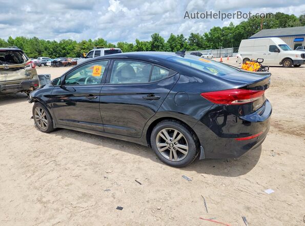 5NPD84LF3HH162477 2017 HYUNDAI ELANTRA Black Rear left