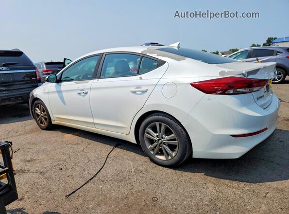 5NPD84LF3HH169946 2017 HYUNDAI ELANTRA Белый Задняя левая четверть