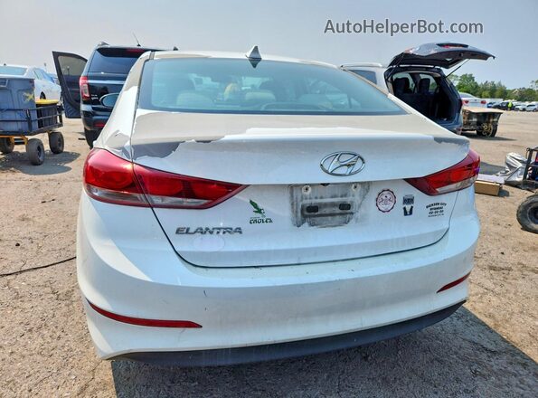 5NPD84LF3HH169946 2017 HYUNDAI ELANTRA Белый Вид сзади