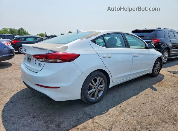 5NPD84LF3HH169946 2017 HYUNDAI ELANTRA Белый Задняя правая четверть