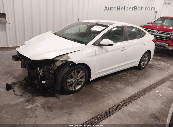 5NPD84LF3HH207434 2017 HYUNDAI ELANTRA White Przód lewy