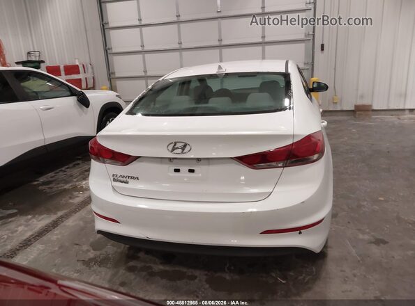 5NPD84LF3HH207434 2017 HYUNDAI ELANTRA White 