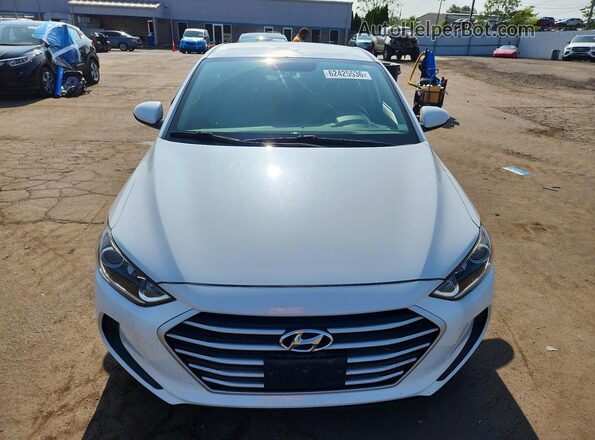 5NPD84LF3JH217368 2018 HYUNDAI ELANTRA White წინა ხედი