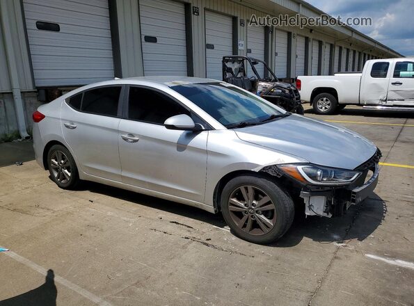 5NPD84LF3JH218858 2018 HYUNDAI ELANTRA Silver წინა მარჯვენა