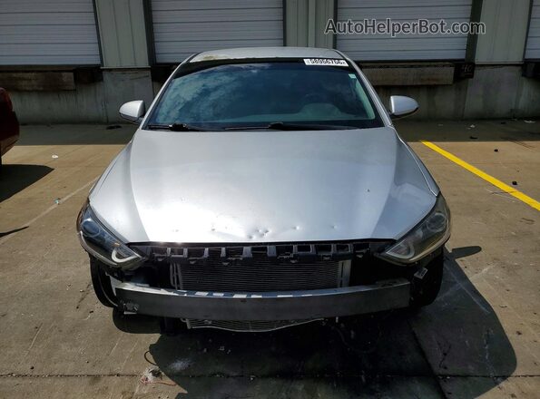 5NPD84LF3JH218858 2018 HYUNDAI ELANTRA Silver წინა ხედი