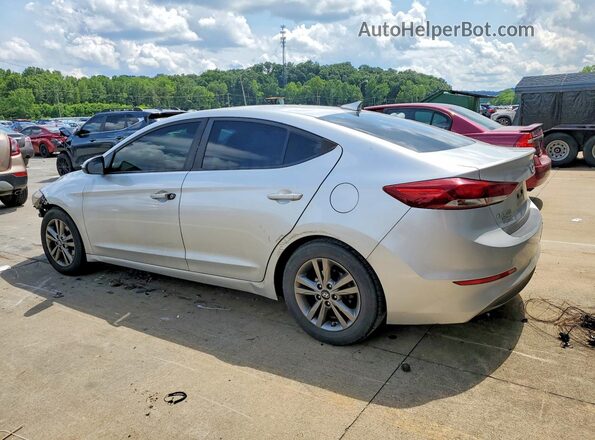 5NPD84LF3JH218858 2018 HYUNDAI ELANTRA Silver უკანა მარცხენა