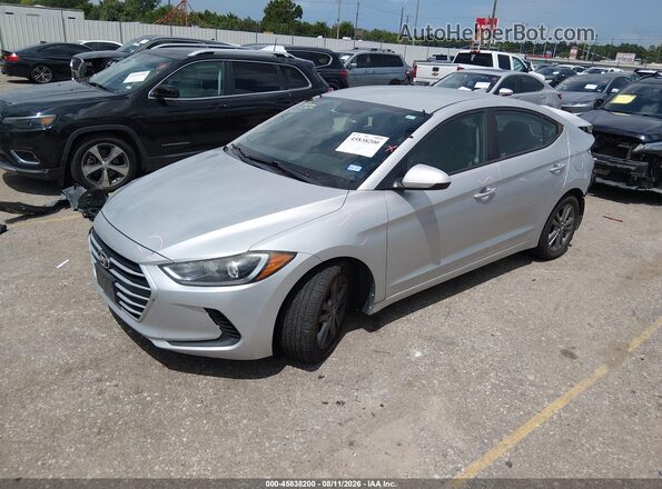 5NPD84LF3JH230525 2018 HYUNDAI ELANTRA Silver Передня ліва чверть