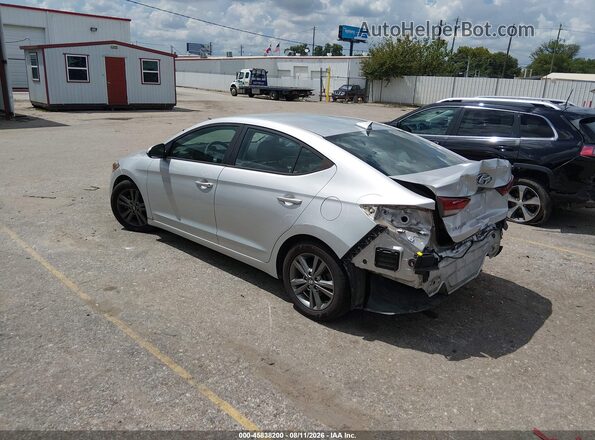 5NPD84LF3JH230525 2018 HYUNDAI ELANTRA Silver Задня ліва чверть