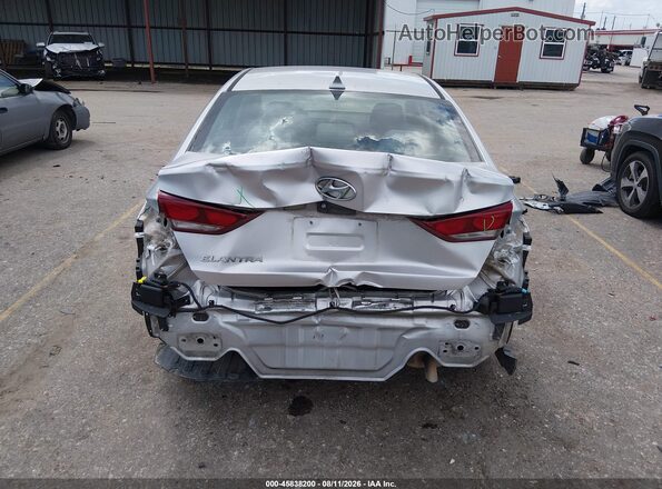 5NPD84LF3JH230525 2018 HYUNDAI ELANTRA Silver Вид спереду