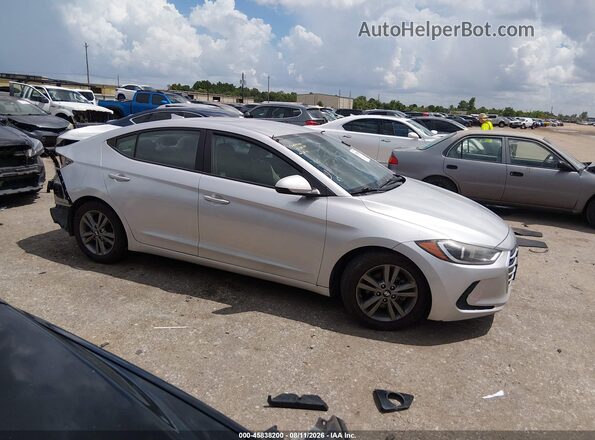 5NPD84LF3JH230525 2018 HYUNDAI ELANTRA Silver Вид задньої частини салону