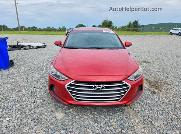 5NPD84LF3JH255361 2018 HYUNDAI ELANTRA Red Vista frontal