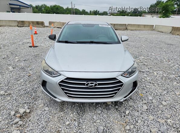 5NPD84LF3JH262228 2018 HYUNDAI ELANTRA Silver Front view