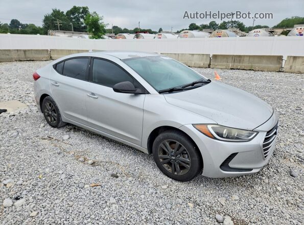 5NPD84LF3JH262228 2018 HYUNDAI ELANTRA Silver Front right