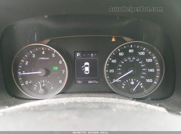 5NPD84LF3JH268353 2018 HYUNDAI ELANTRA Blue Вид задніх сидінь