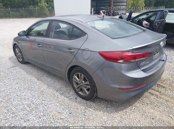 5NPD84LF3JH273889 2018 HYUNDAI ELANTRA Gray Задня ліва чверть