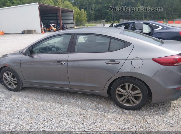 5NPD84LF3JH273889 2018 HYUNDAI ELANTRA Gray Панорамний вид салону 360°