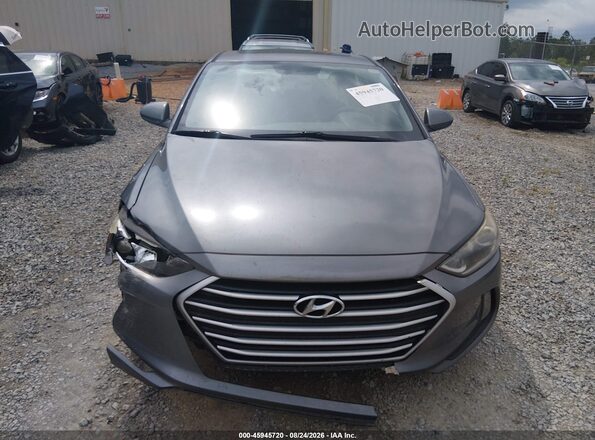 5NPD84LF3JH273889 2018 HYUNDAI ELANTRA Gray Вид щитка приладів