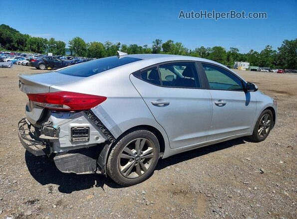 5NPD84LF3JH275786 2018 HYUNDAI ELANTRA Silver უკანა მარჯვენა