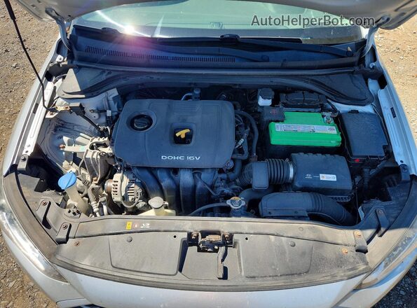 5NPD84LF3JH275786 2018 HYUNDAI ELANTRA Silver უკანა სალონის ხედი