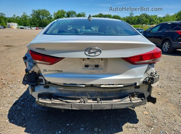 5NPD84LF3JH275786 2018 HYUNDAI ELANTRA Silver უკანა ხედი