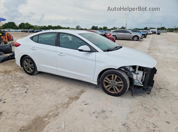 5NPD84LF3JH277814 2018 HYUNDAI ELANTRA White Առջևի աջ