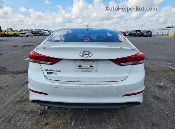 5NPD84LF3JH284438 2018 HYUNDAI ELANTRA White 