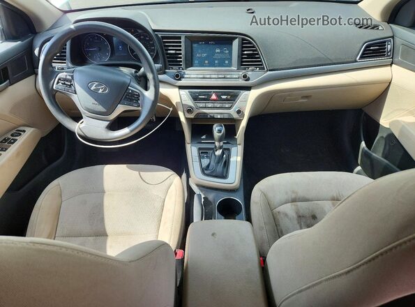 5NPD84LF3JH284438 2018 HYUNDAI ELANTRA White 