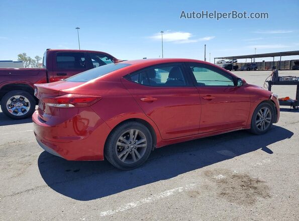 5NPD84LF3JH293494 2018 HYUNDAI ELANTRA Red Հետևի աջ