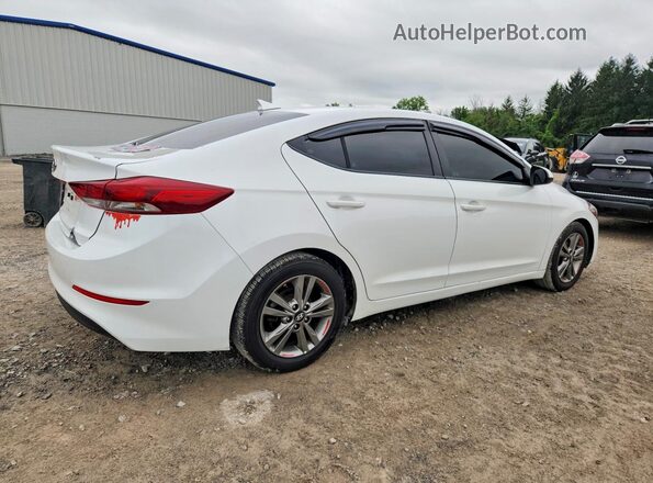 5NPD84LF3JH334142 2018 HYUNDAI ELANTRA White Առջևի աջ