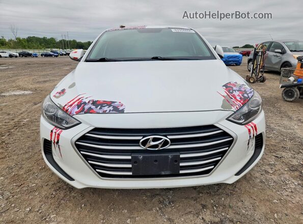 5NPD84LF3JH334142 2018 HYUNDAI ELANTRA White Հետևի տեսք